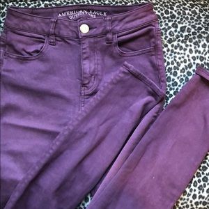 AMERICAN EAGLE HI RISE JEGGINGS